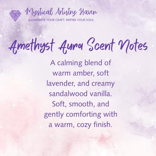Amethyst Aura Mystic Wachs + Knetmasse-Set
