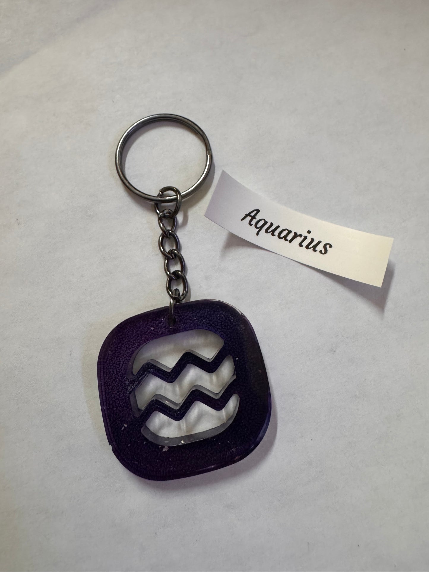 Aquarius Keychain
