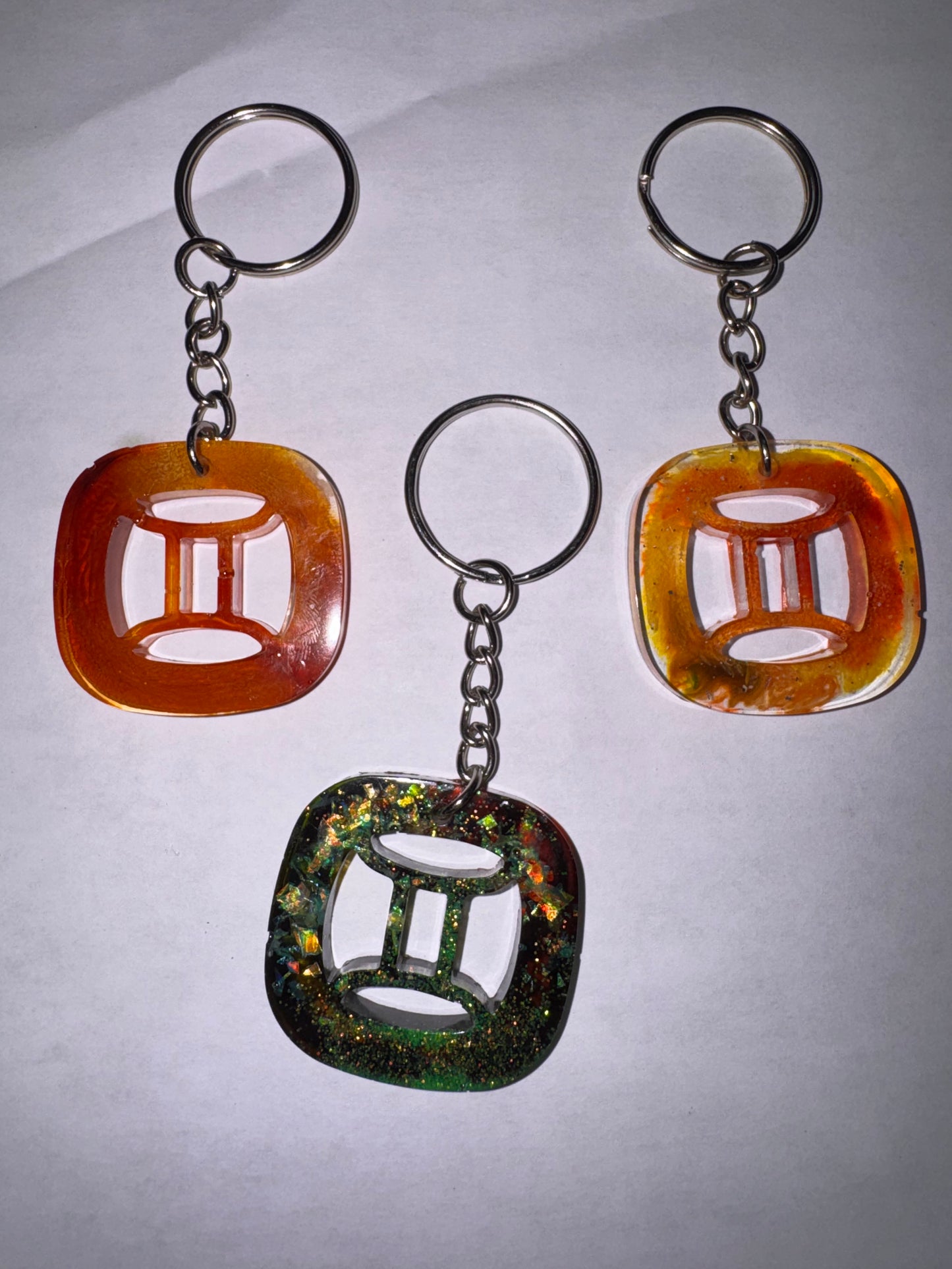 Gemini Keychain