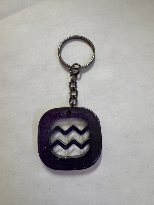 Aquarius Keychain