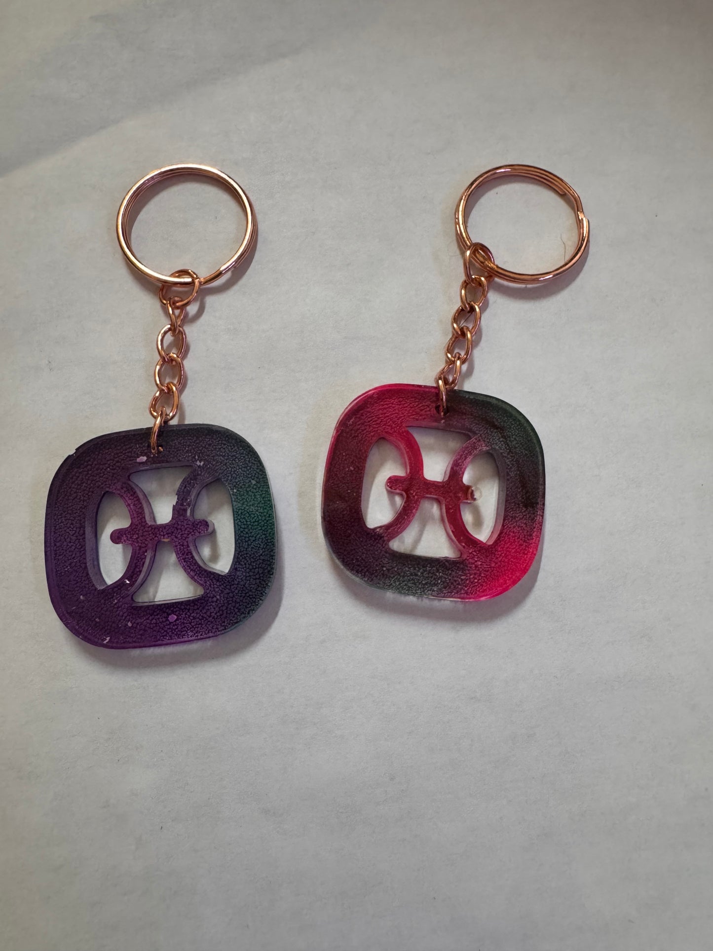 Pisces Keychain
