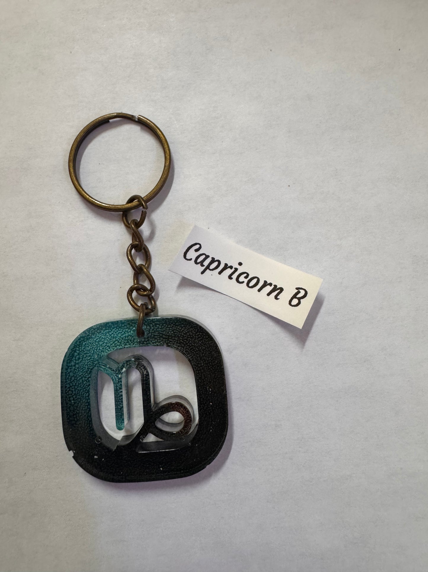 Capricorn Keychain