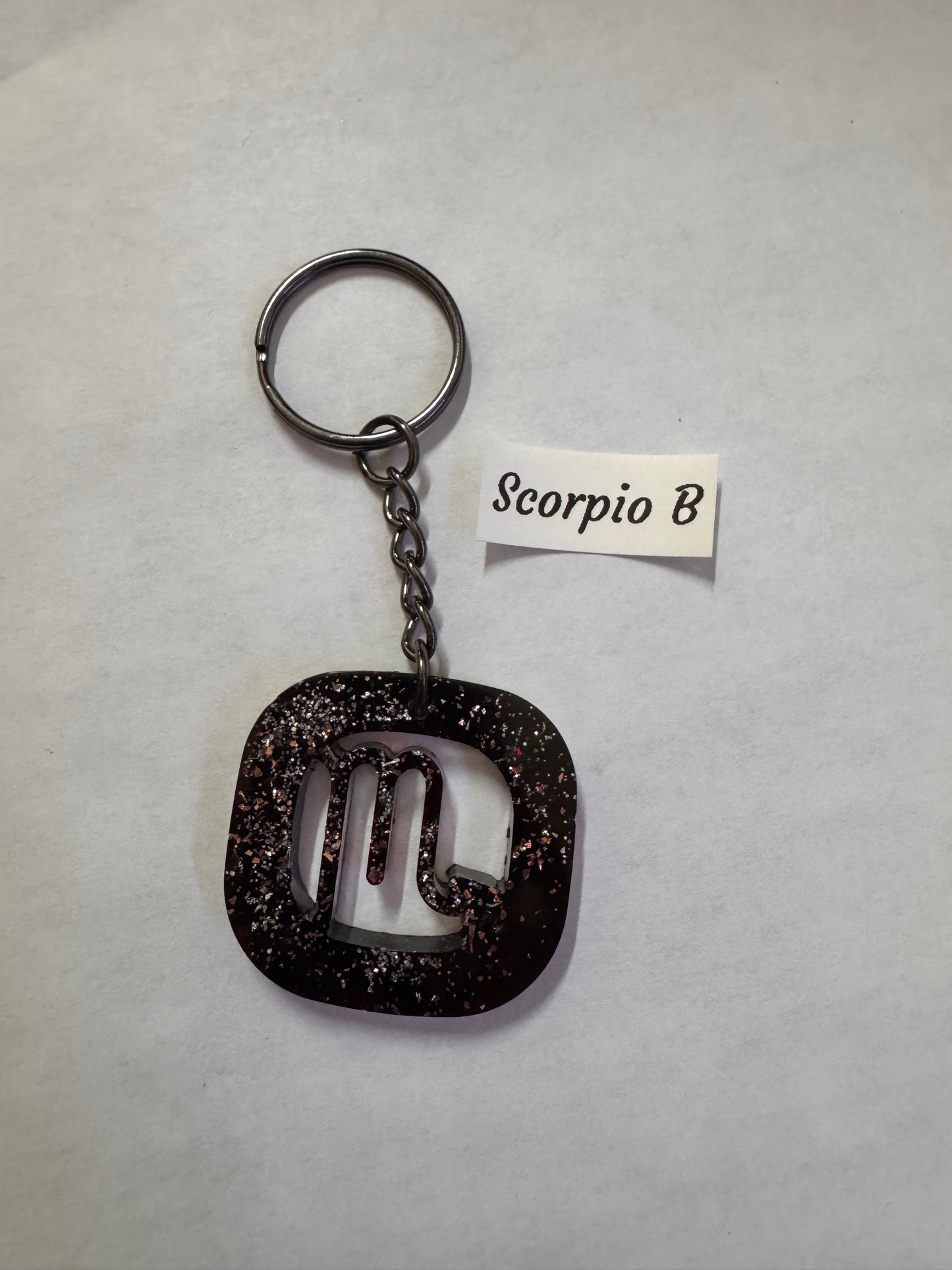 Scorpio Keychain