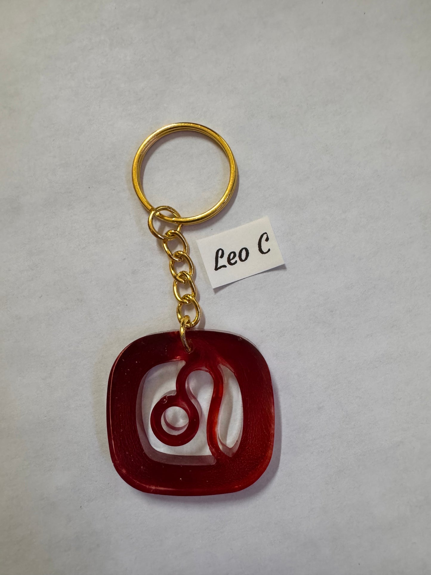 Leo Keychain