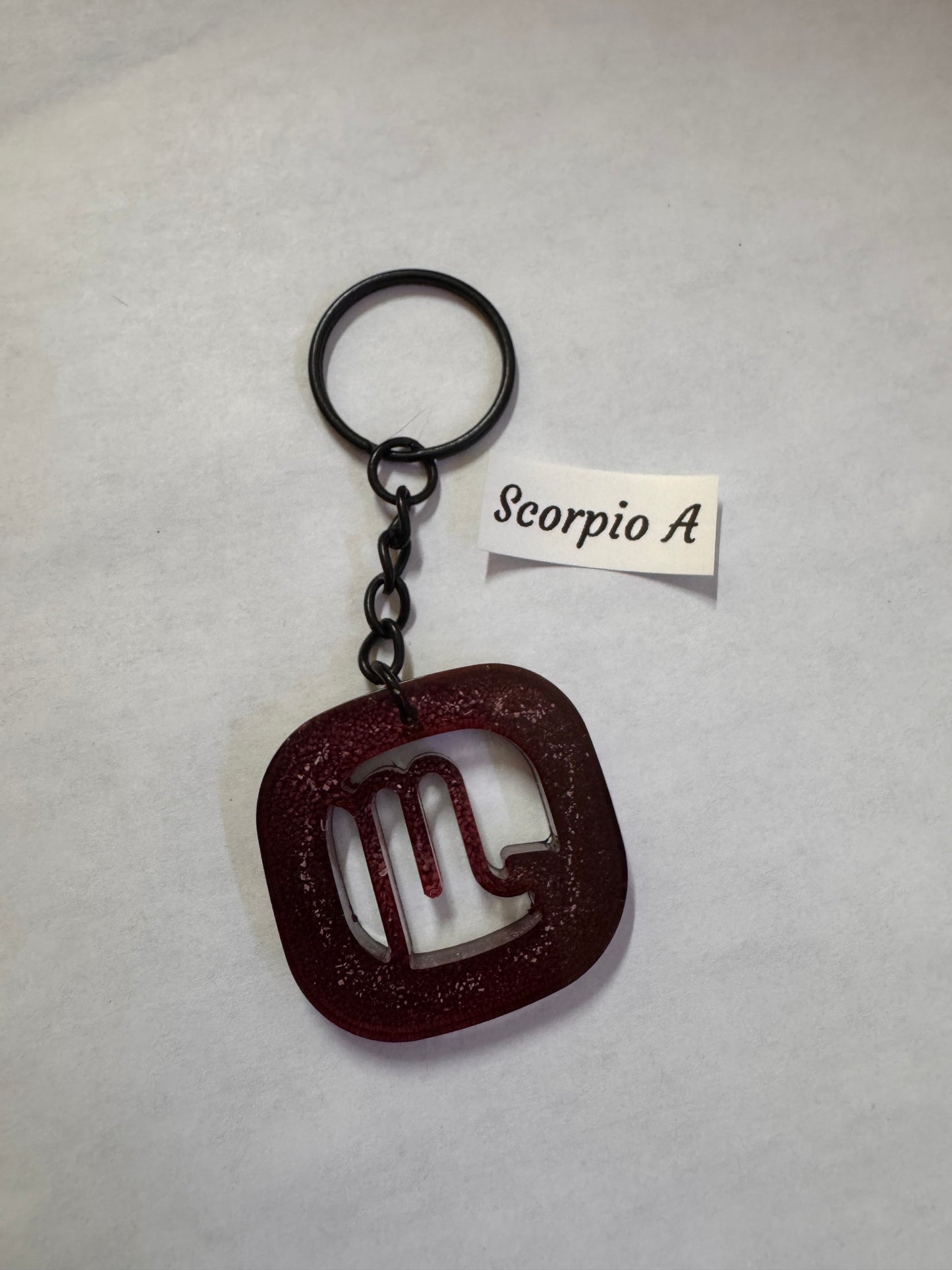 Scorpio Keychain