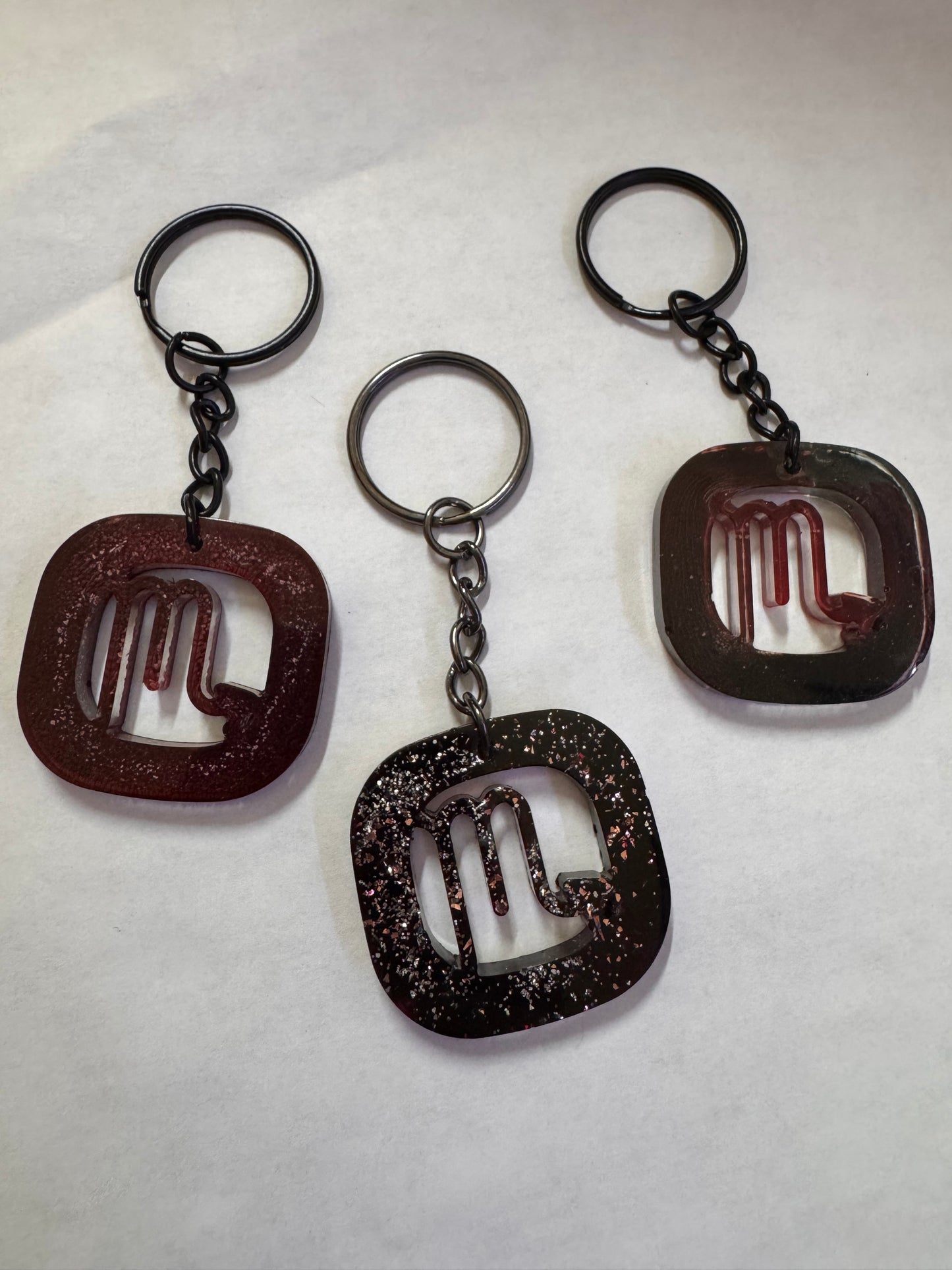 Scorpio Keychain