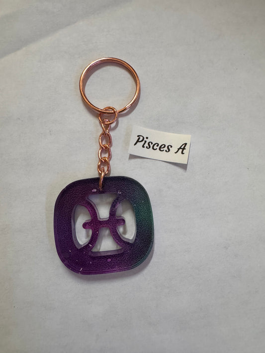 Pisces Keychain