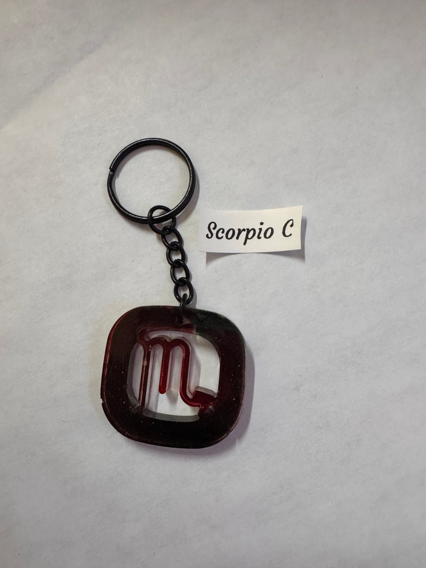 Scorpio Keychain