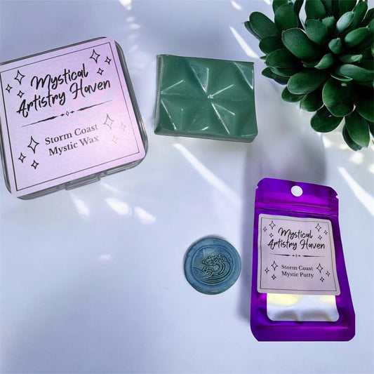 Storm Coast Mystic Wachs + Spachtel Bundle