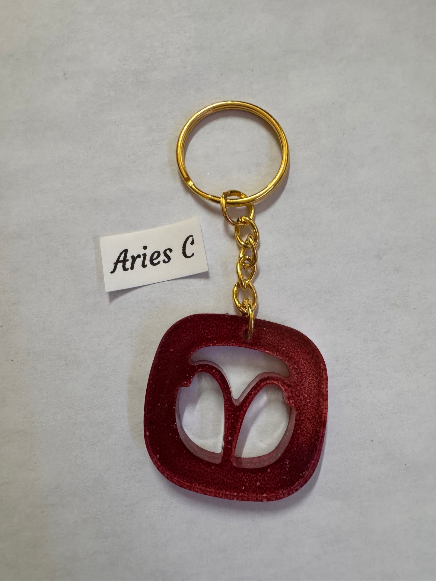 Aries Keychain