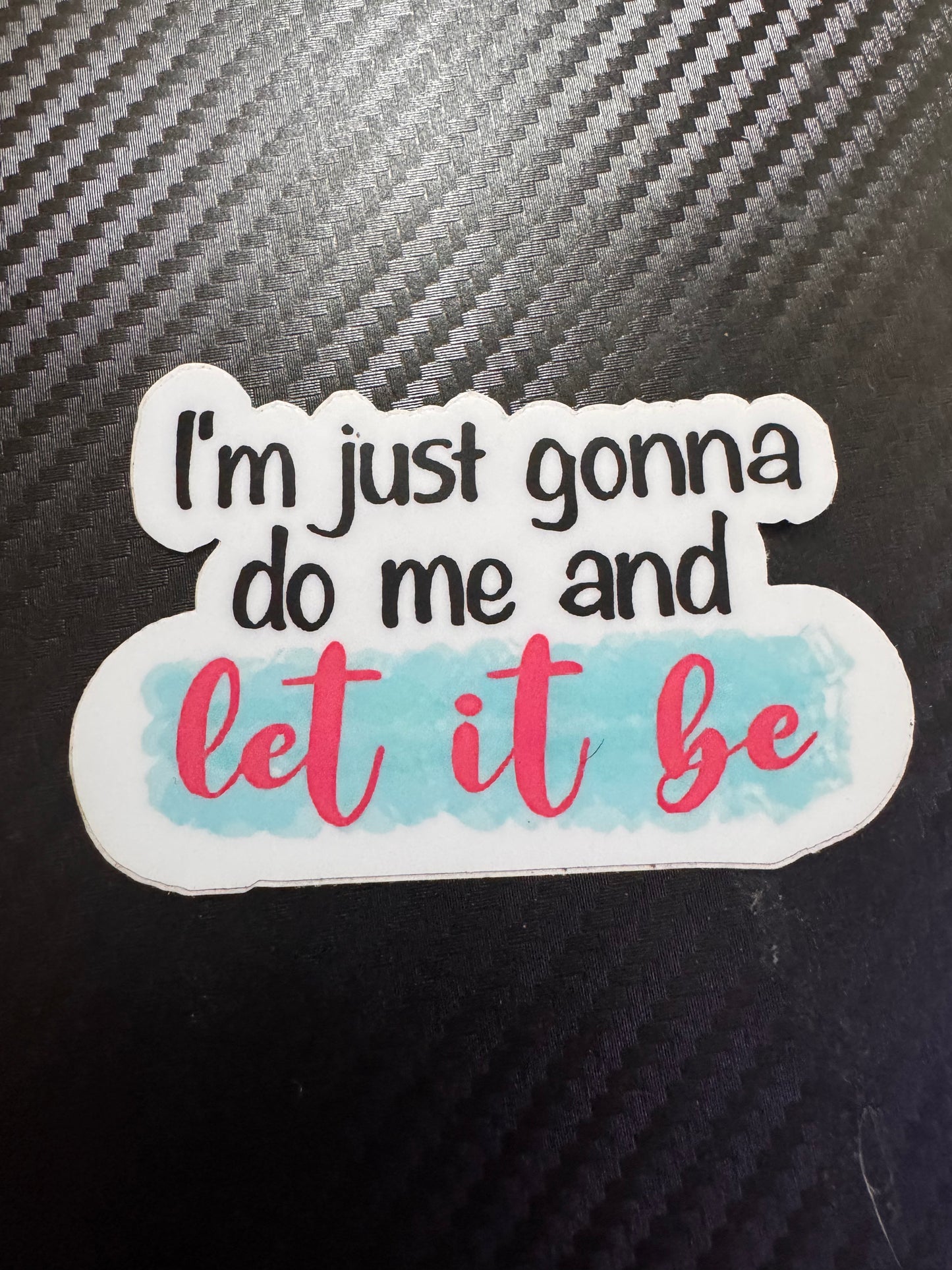 Let It Be Sticker