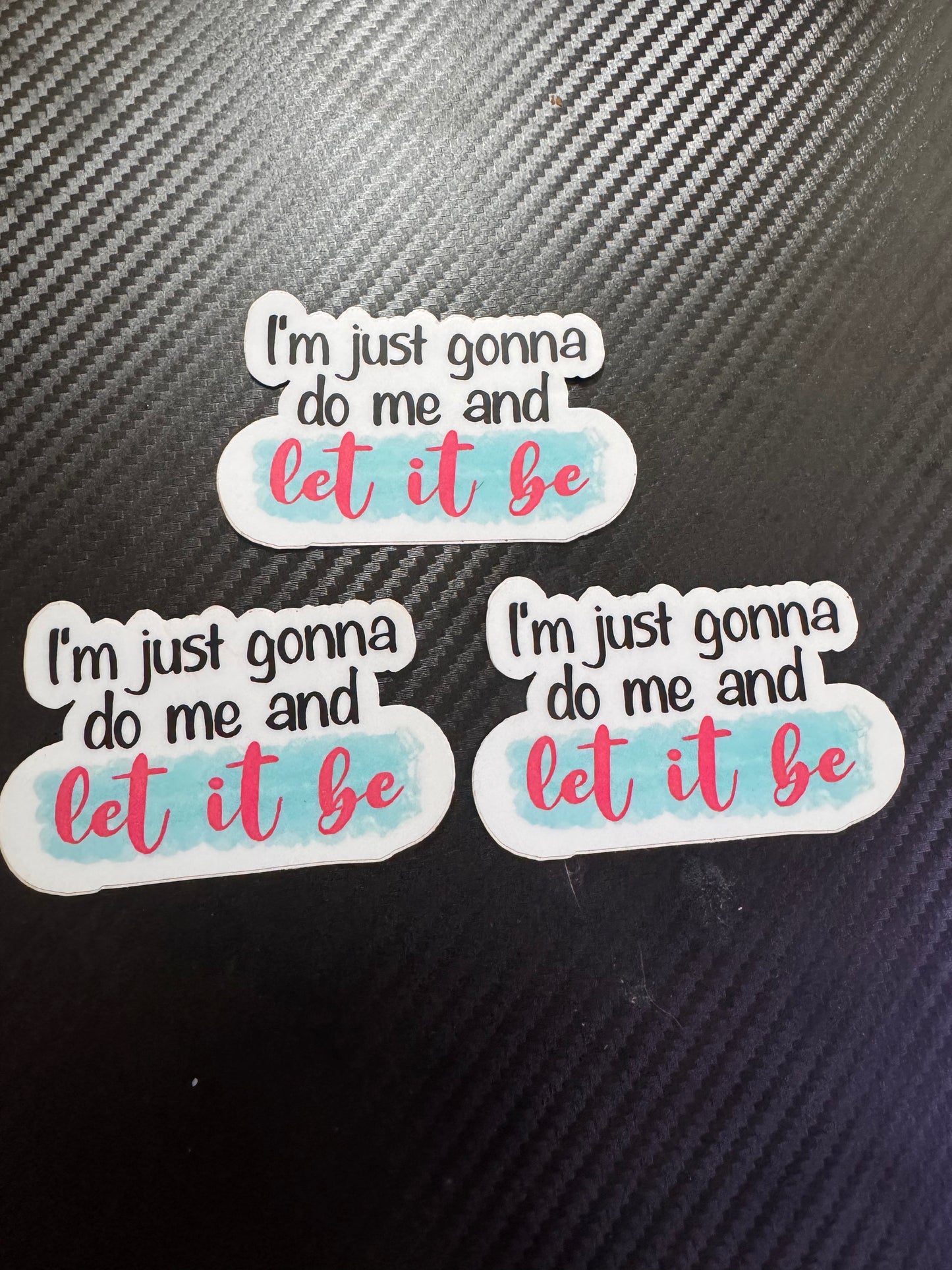 Let It Be Sticker