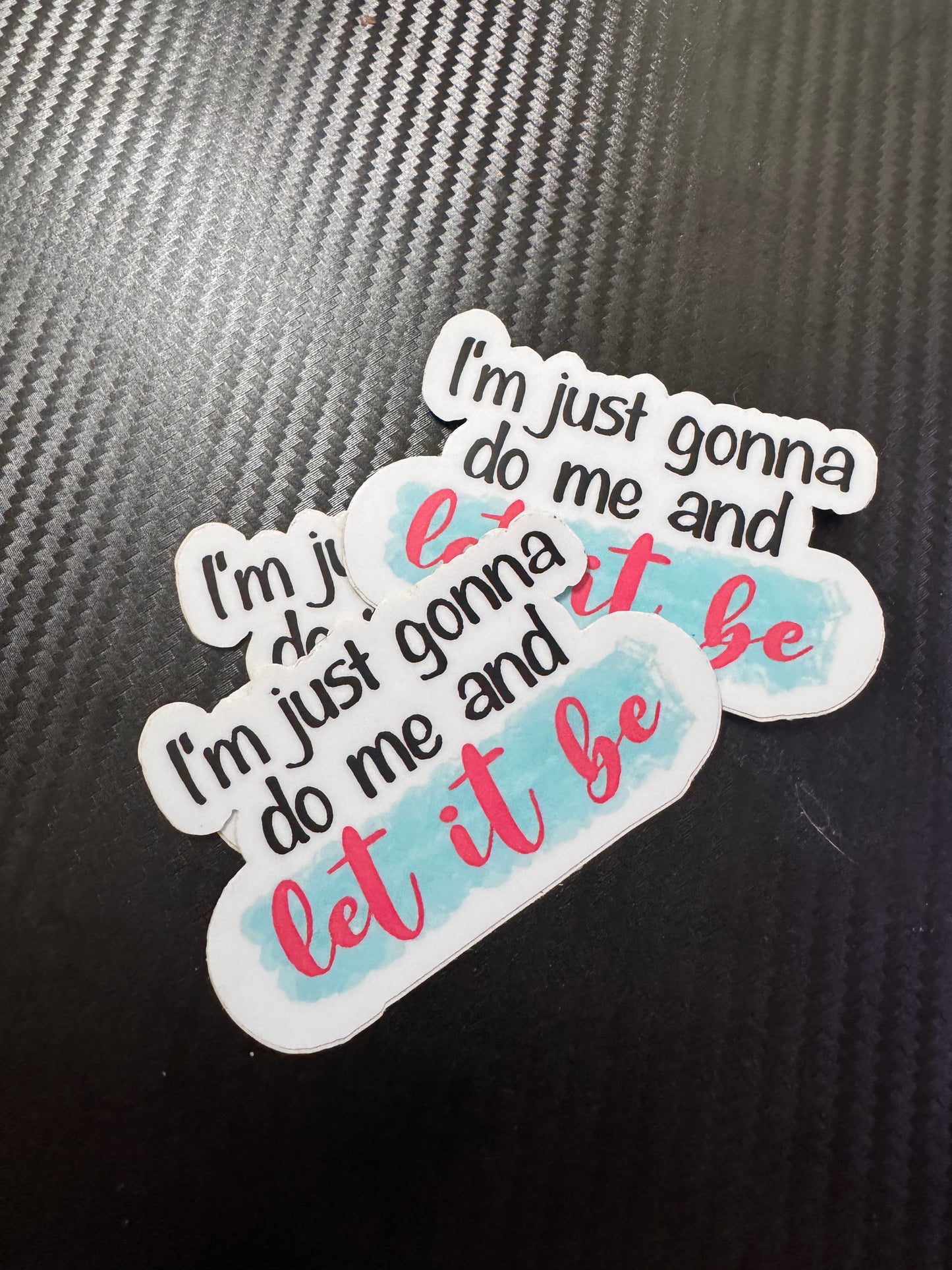 Let It Be Sticker
