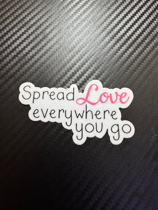 Spread Love Sticker