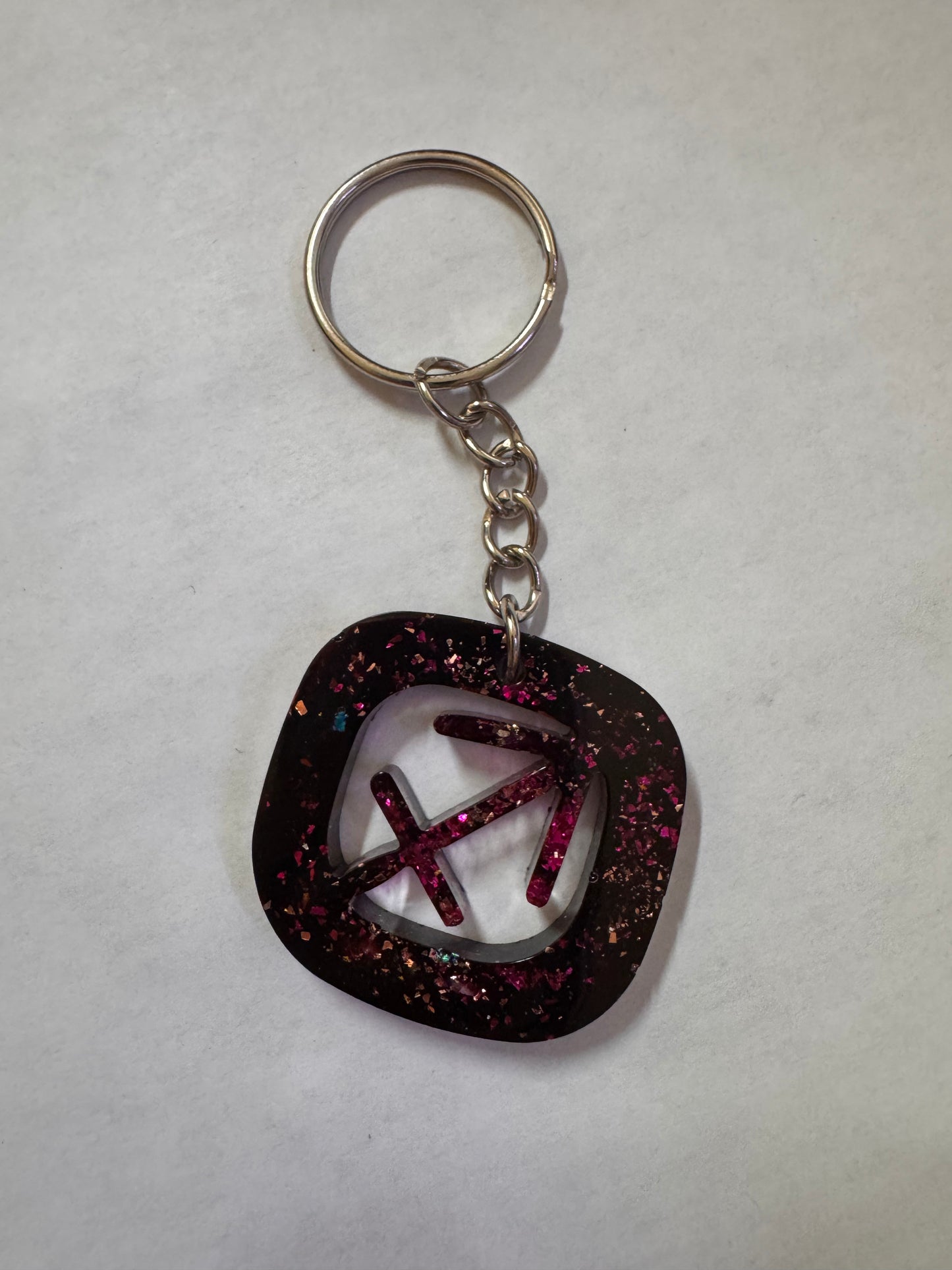 Sagittarius Keychain
