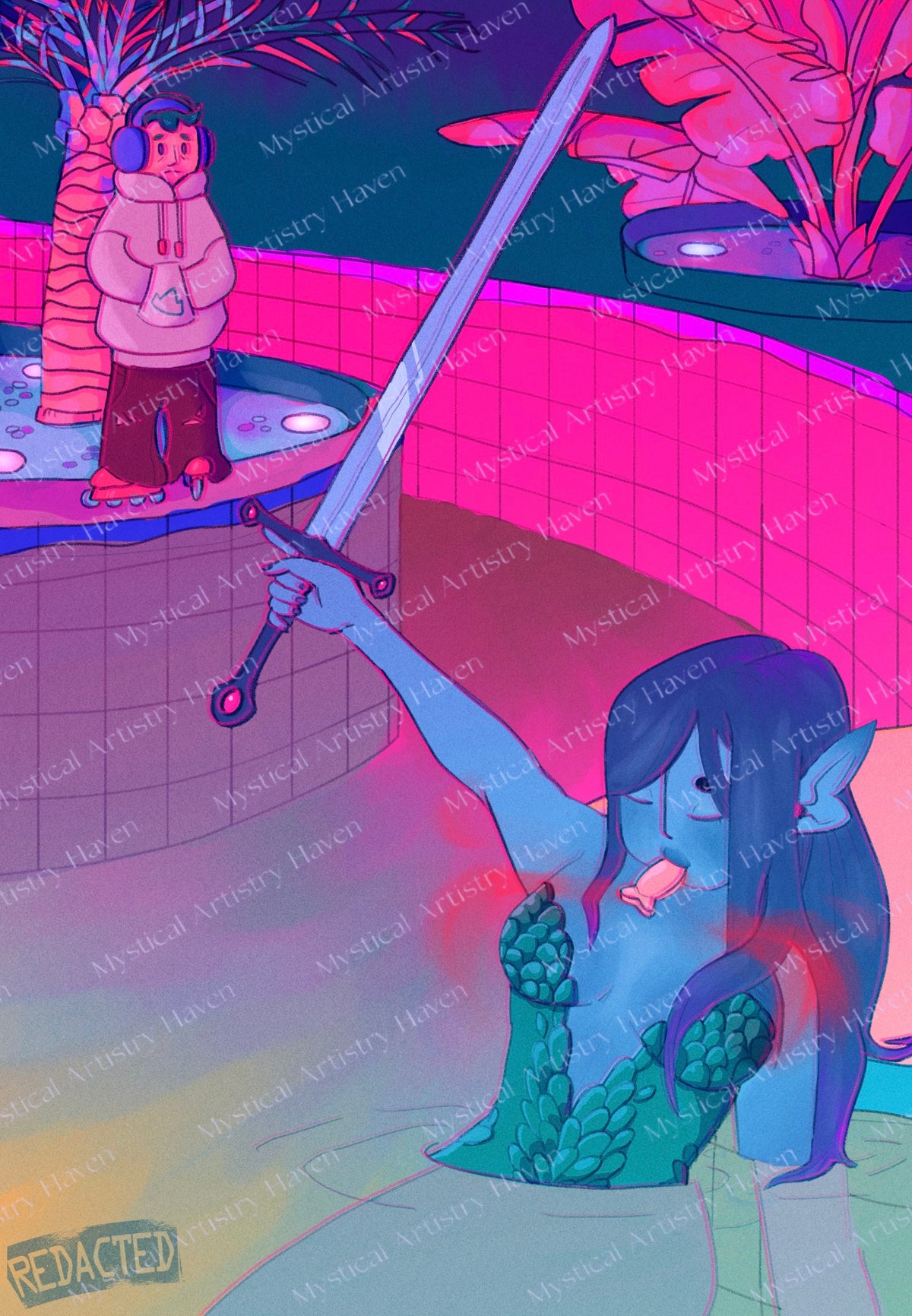Lady of the Mall Fountain